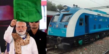 PM Modi flags off India’s first indigenous 10-coach hydrogen-powered train at Jind