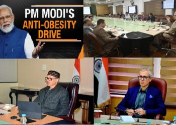 Amid Cries For Statehood Restoration CM Omar Tops PM Modi’s Favourite Anti-Obesity Panel