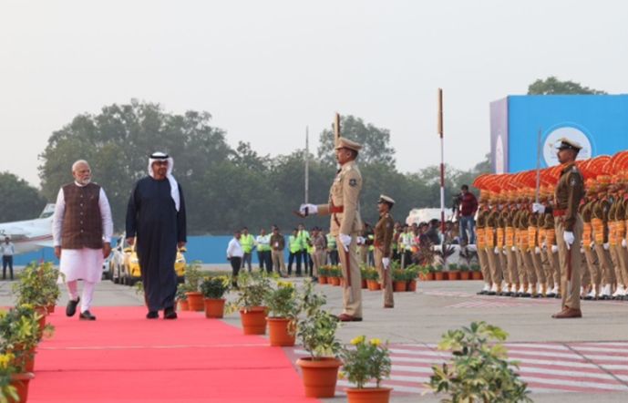 “My brother…it’s an honour to have you visit us”: PM Modi to UAE President Al Nahyan
