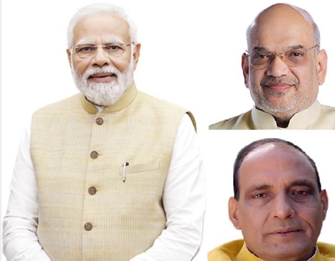 PM Modi, HM Amit Shah, DM Rajnath, Other Union ministers greet people on 76th Republic Day