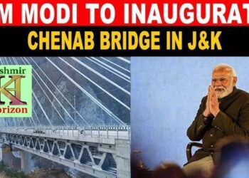 PM arriving Jammu on June, 6 to inaugurate Chenab bridge – world’s highest railway arch bridge