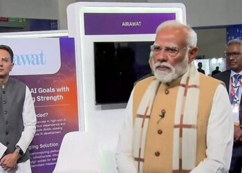 PM kicks off India AI summit, visits startup stalls on opening day