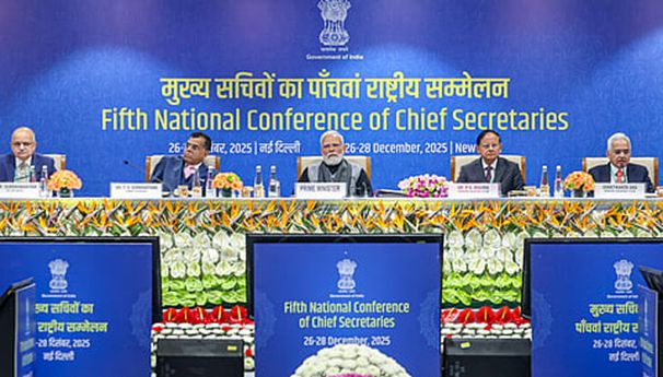 PM Modi Charts ‘Viksit Bharat’ Roadmap with State Chiefs