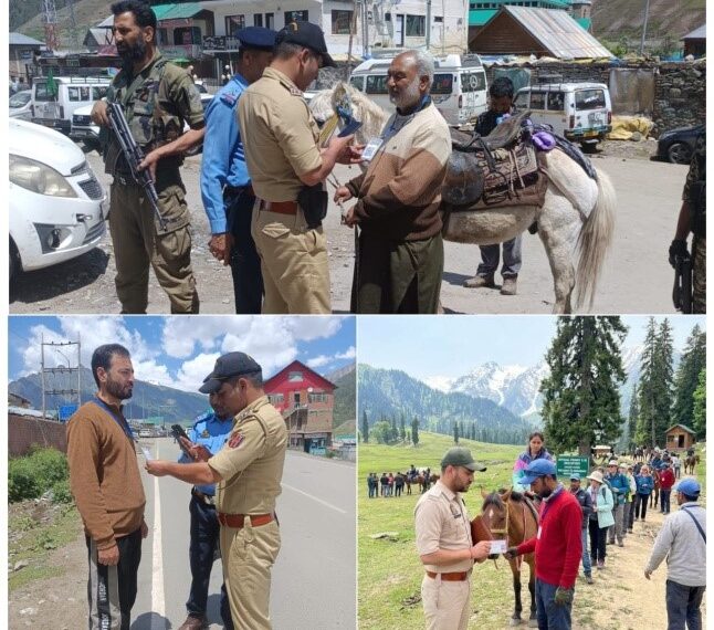 Police Launches ‘Pahchan App’ in G’bal Ahead of Amarnath Yatra 2026