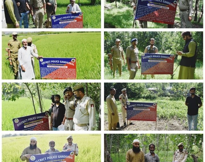 Properties of 3 terrorists worth attached in G’bal : Police