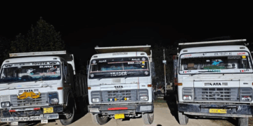 Three Dumpers Seized For Illegal Mining In Kulgam: Police