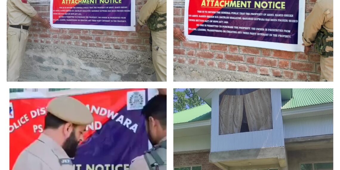 Property Worth ₹40 Lakh Attached In NDPS Case: Police