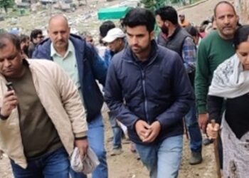 Comr Secy RDD visits Baltal, Takes stock of sanitation arrangements in view of upcoming Amarnath Yatra