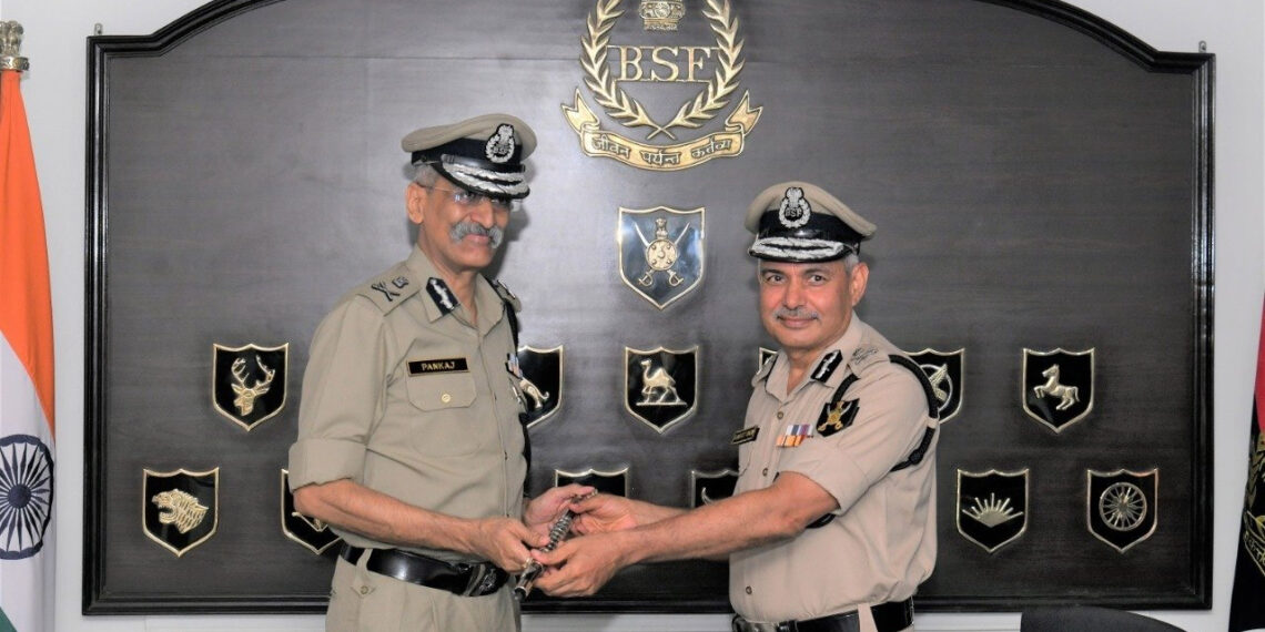 Pankaj Kumar Singh takes charge as new BSF chief