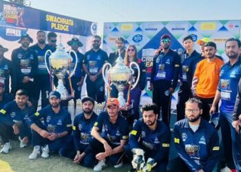Paras Shines with Bat & Ball as Hill View Rajouri Defeats Shivya Ayurveda