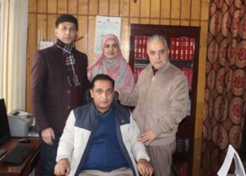 Parveez Ahmad Raina assumes charge as Addl. Comm., State Taxes (Admin & Enforcement), Kashmir Div