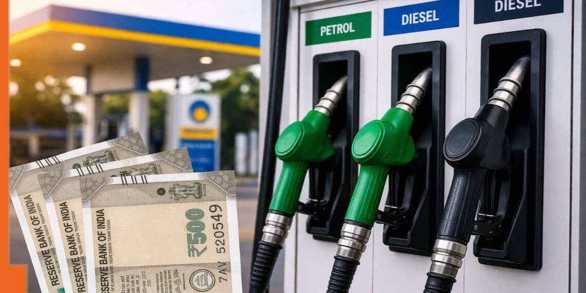 Petrol, diesel prices hiked by Rs 3 per litre across major cities
