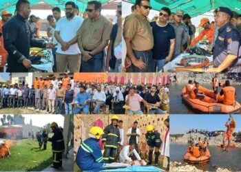 Physical Mock Exercise on GLOF Disaster held in Kulgam
