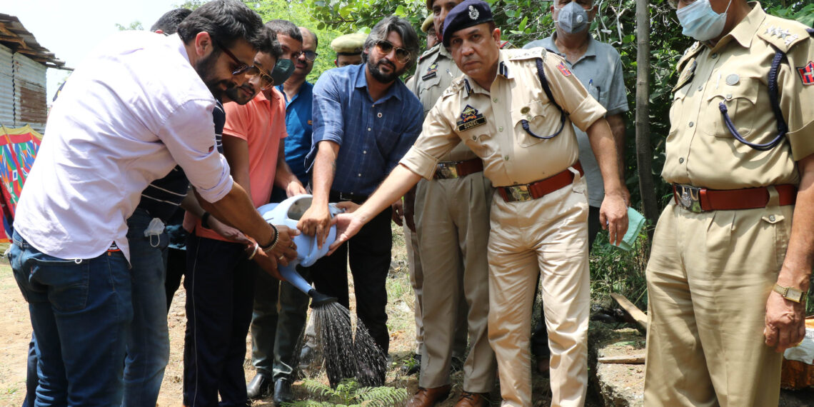JKAP 7th Bn organises plantation drive at Channi Himmat Jammu