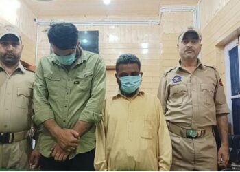 Two arrested for brutally killing stray dog near Badamwari in Srinagar