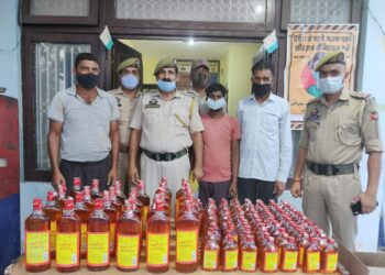 129 bottles of illicit liquor recovered in Gharota Jammu,3 Bootleggers arrested : Police