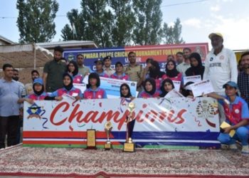 Police Cricket Tournament for Women concludes in Kupwara