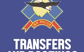 17 top IPS officers among 74 Transferred in upper, middle rungs of J&K Police Admin