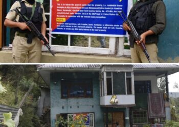 J&K Police attaches residential property under UAPA in Baramulla
