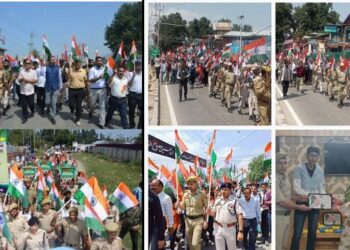 “Meri Maati Mera Desh” campaign: Police organises events at police establishments across valley