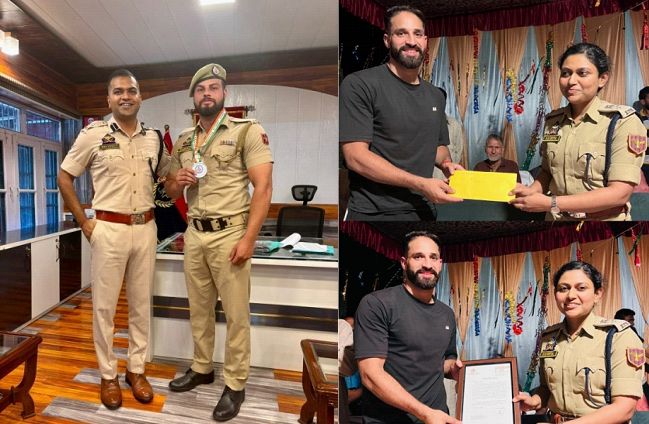 Police personnel earns silver medal in Judo at All-India Police Games