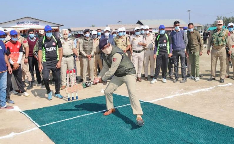 Organizing Cricket tournaments aimed to prepare Kashmir eleven: DGP