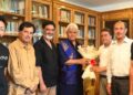Senior IAS Officers, Kailakh Trust Delegation, Polo View Traders Meet LG Sinha
