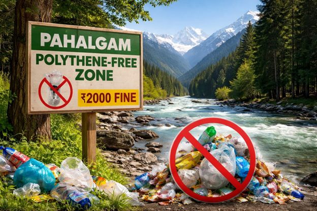 Clean Hills, Green Future: Polythene Ban Comes Into Force in Pahalgam