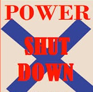 Power shutdown in Kashmir parts