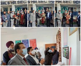 Pr Secy School education visits HSSs in Jmu, reviews functioning