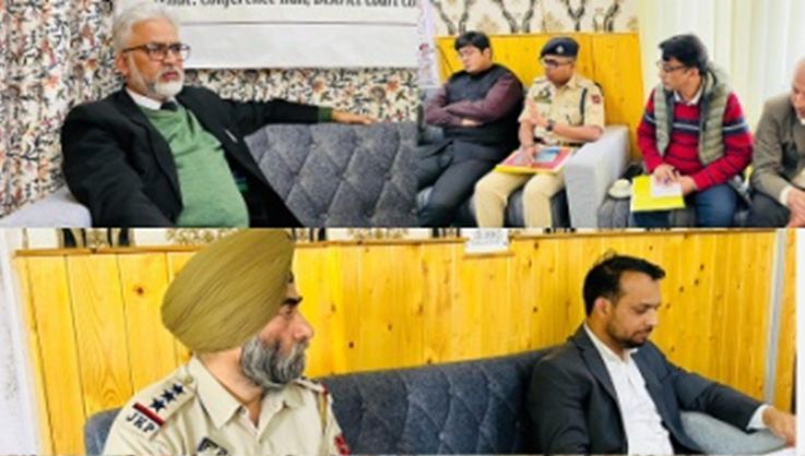 Pr. Distt & Sessions Judge chairs 2nd UTRC meeting at G’bal