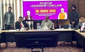 Prashant Goyal inaugurates first ever Startup leadership conclave at JKEDI