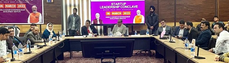 Prashant Goyal inaugurates first ever Startup leadership conclave at JKEDI