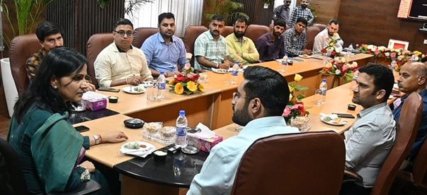 Prerna Puri inaugurates Conference Hall at Directorate of Information, Media Complex, Jammu