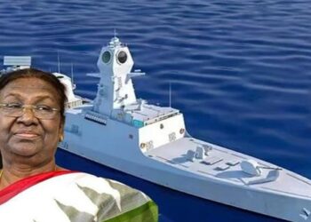 Launch of INS Vindhyagiri a move forward in enhancing India’s maritime capability: Prez Murmu