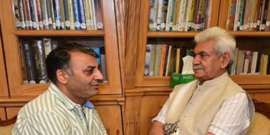 President KCCI calls on LG at Raj Bhavan