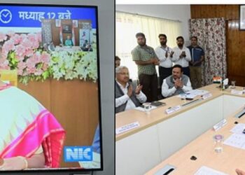 President Murmu launches ‘Ayushman Bhav’ Campaign: LG attends virtually, Addresses J&K level prog