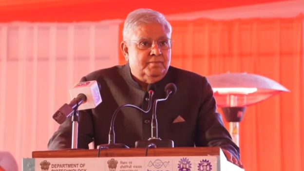 Article 370, 35a, Had Been Obstacles To Democratic Governance: VP Dhankhar