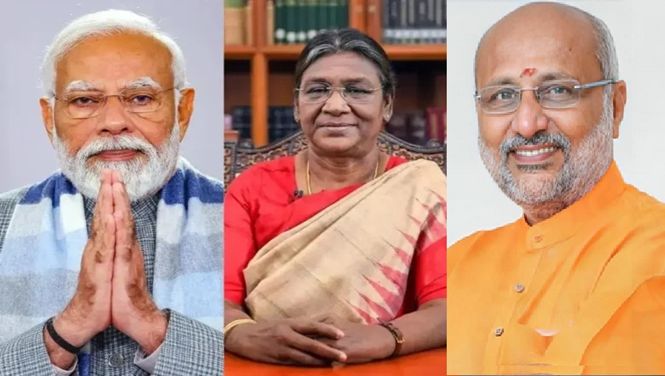 Prez Murmu, VP Radhakrish PM Modi Lead Nation On Vijay Diwas Recalling 1971 War Victory