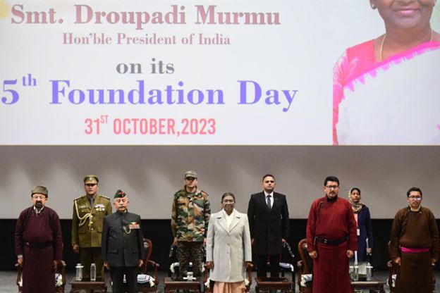 Ladakh making rapid multidimensional dev: Prez Murmu