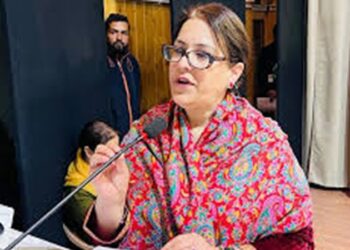 Seema Naz assumed charge as Nodal Principal of Colleges Kashmir Div In Srinagar