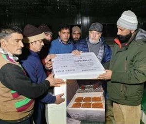 Promoting fish farming, Fisheries deptt sends 2 lakh trout eggs outside JK : Dy Dir Bazaz