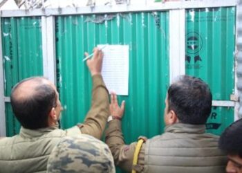 Properties of B’pora residents attached for involvement in militant activies: Police