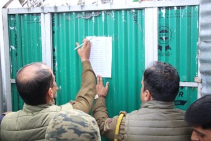 Properties of B’pora residents attached for involvement in militant activies: Police