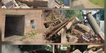 Property of Notorious Drug Peddler Demolished in Chersoo, Awantipora under Nasha Mukt J&K Abhiyaan