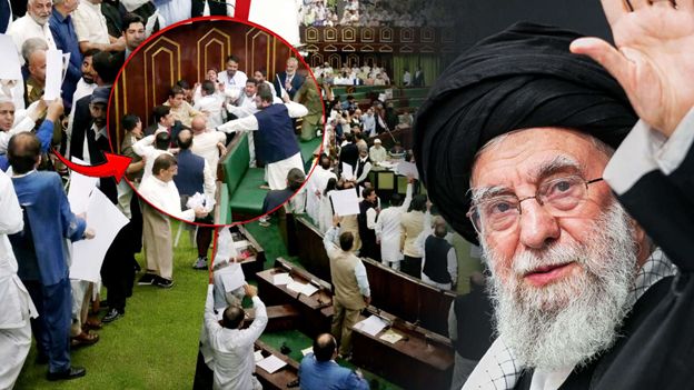 Protests rock J&K Assembly over US-Israel attack on Iran