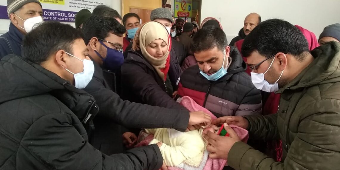 Intensive Pulse Polio Immunization of children held across Kashmir