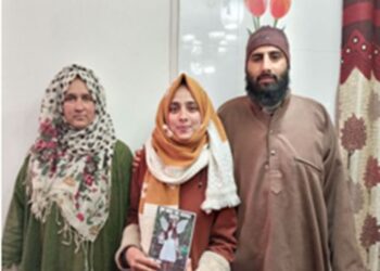 Pulwama’s young author releases her first book