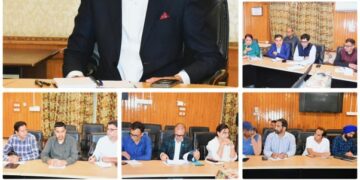 City Municipal Commr Srinagar chairs Introductory-cum-Review Meeting with all Wings of Corporation