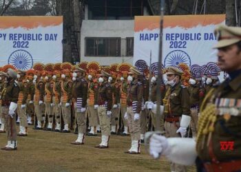 R-Day full dress rehearsal parade held in Srinagar